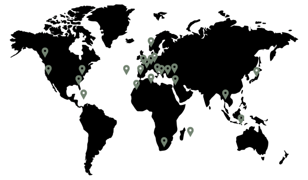 carte monde destinations voyage