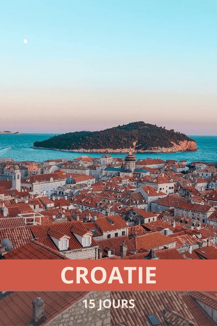 itineraire croatie