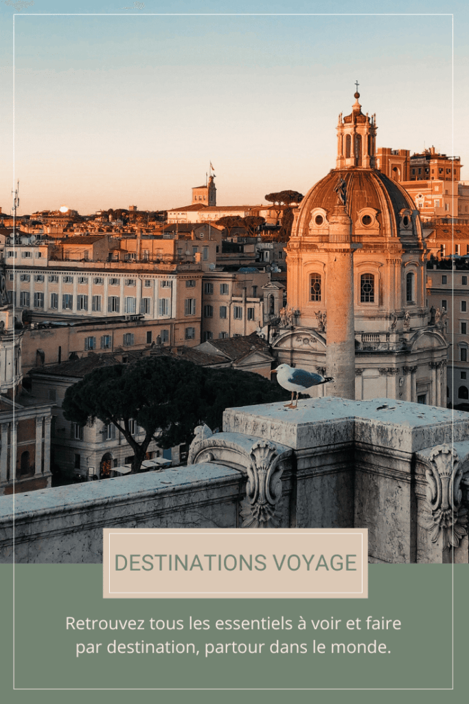 guide destinations voyage