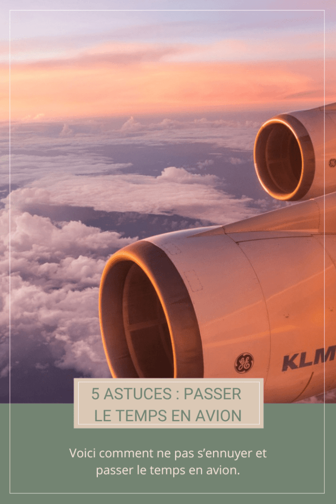 guide passer temps avion